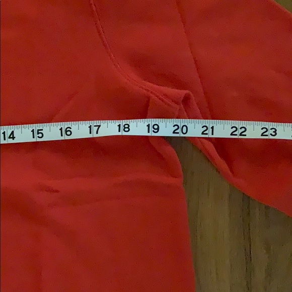 J Crew orange and cream striped sweatshirt, size M - Picture 5 of 6